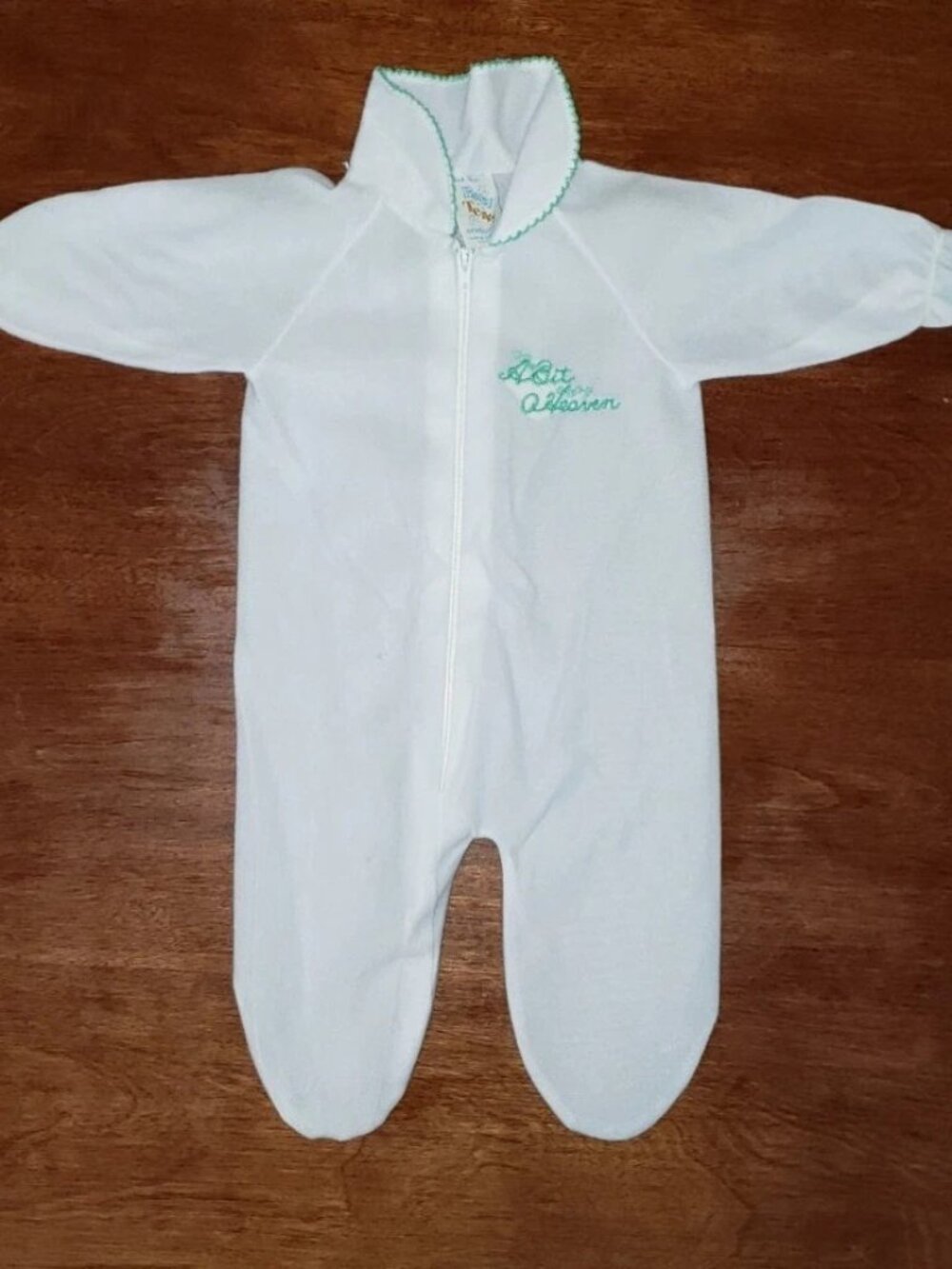 Vintage Baby Terry Bit of Heaven Newborn 1pc Romper 3637